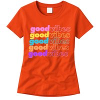Retro Good Vibes Womens T-Shirt