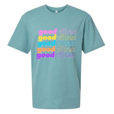 Retro Good Vibes Sueded Cloud Jersey T-Shirt