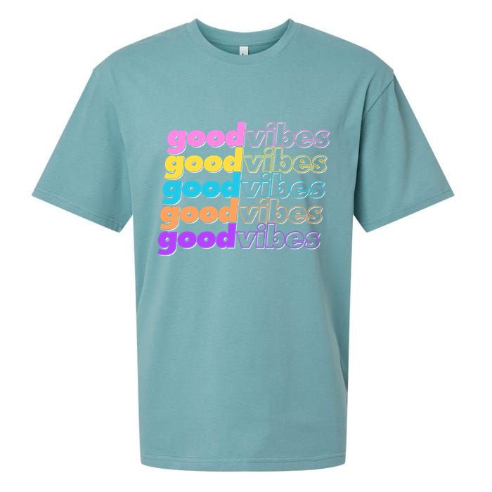 Retro Good Vibes Sueded Cloud Jersey T-Shirt