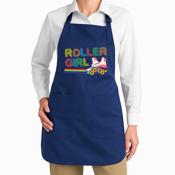 Roller Girl Vintage Seventies 70's Cool Retro Skates Skating Apron