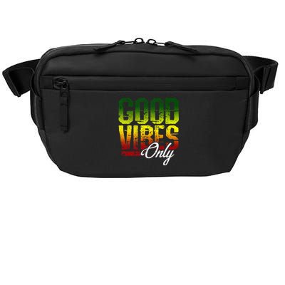 Reggae Good Vibes Only Jamaica One Love Rasta Crossbody Pack