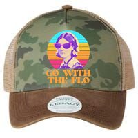 Retro Go With The Flow Nurse Practitioner Florence Nightingale Legacy Tie Dye Trucker Hat