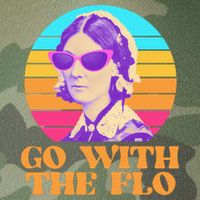 Retro Go With The Flow Nurse Practitioner Florence Nightingale Legacy Tie Dye Trucker Hat