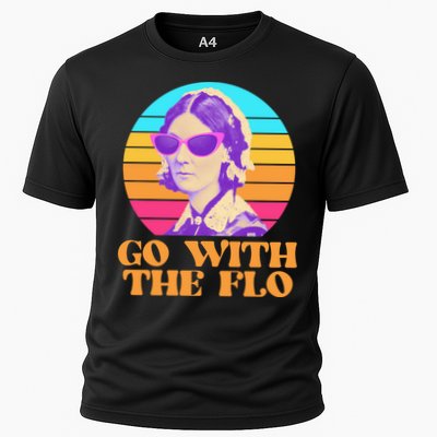 Retro Go With The Flow Nurse Practitioner Florence Nightingale Performance Shirt