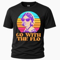 Retro Go With The Flow Nurse Practitioner Florence Nightingale Cooling Performance Crew T-Shirt