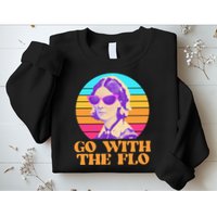 Retro Go With The Flow Nurse Practitioner Florence Nightingale Sweatshirt