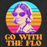 Retro Go With The Flow Nurse Practitioner Florence Nightingale Hat
