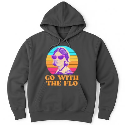 Retro Go With The Flow Nurse Practitioner Florence Nightingale Hoodie