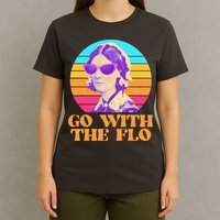 Retro Go With The Flow Nurse Practitioner Florence Nightingale T-Shirt