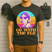 Retro Go With The Flow Nurse Practitioner Florence Nightingale T-Shirt