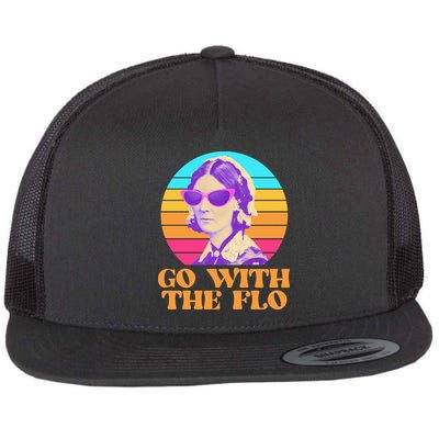 Retro Go With The Flow Nurse Practitioner Florence Nightingale Flatbill Hat
