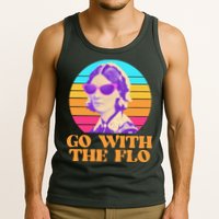 Retro Go With The Flow Nurse Practitioner Florence Nightingale Tank Top