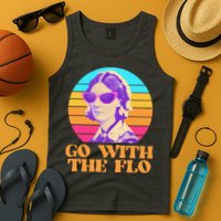 Retro Go With The Flow Nurse Practitioner Florence Nightingale Tank Top
