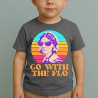 Retro Go With The Flow Nurse Practitioner Florence Nightingale Toddler T-Shirt