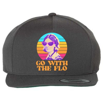 Retro Go With The Flow Nurse Practitioner Florence Nightingale Wool Snapback Cap