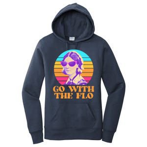 Retro Go With The Flow Nurse Practitioner Florence Nightingale Women's Pullover Hoodie