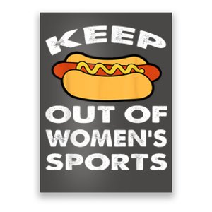 Riley Gaines Wearing Keep Hotdogs Out Of Sports 2 Poster