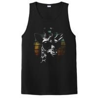 Retro Giraffe Wearing Sun Glasses PosiCharge Competitor Tank