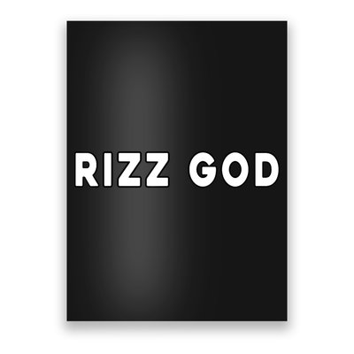 Rizz God W Rizz Game Alpha L Rizz Game Poster
