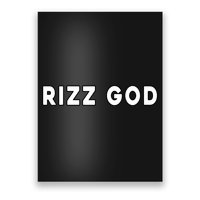 Rizz God W Rizz Game Alpha L Rizz Game Poster