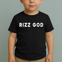 Rizz God W Rizz Game Alpha L Rizz Game Toddler T-Shirt