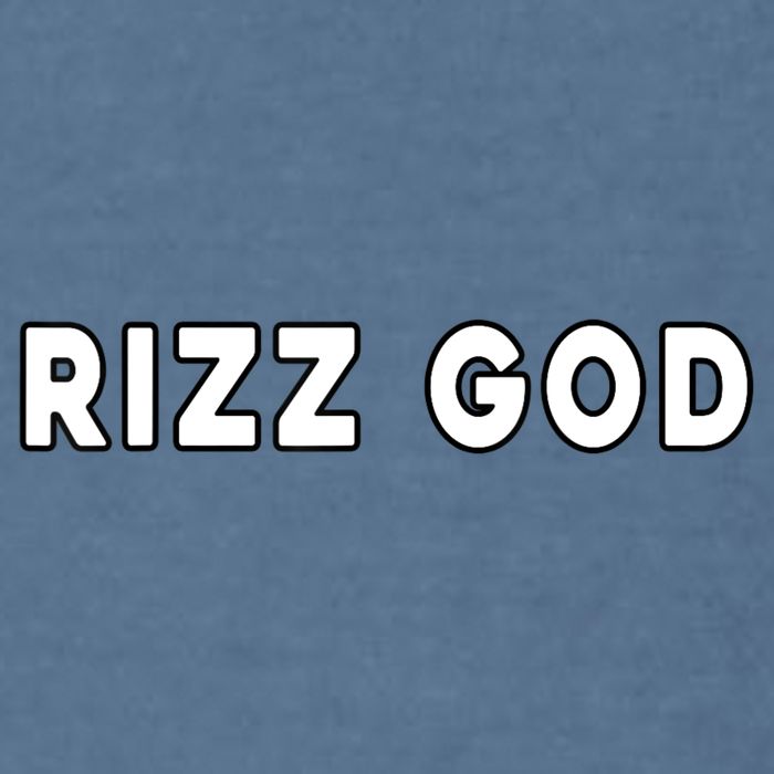 Rizz God W Rizz Game Alpha L Rizz Game Garment-Dyed Sweatshirt