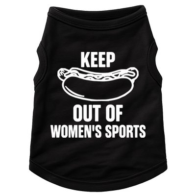 Riley Gaines Wearing Keep Hotdogs Out Of Sports Doggie Tank