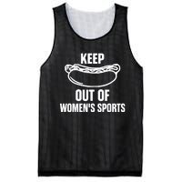 Riley Gaines Wearing Keep Hotdogs Out Of Sports Mesh Reversible Basketball Jersey Tank