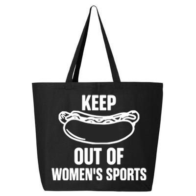 Riley Gaines Wearing Keep Hotdogs Out Of Sports 25L Jumbo Tote