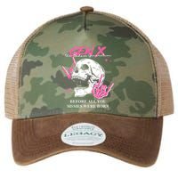 Retro Gen X The Badasss Generation Before All You Sissies Legacy Tie Dye Trucker Hat