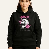 Retro Gen X The Badasss Generation Before All You Sissies Hoodie