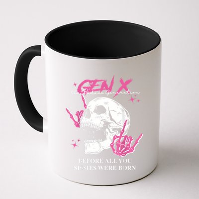 Retro Gen X The Badasss Generation Before All You Sissies Mug