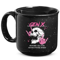 Retro Gen X The Badasss Generation Before All You Sissies 15oz Campfire Ceramic Mug