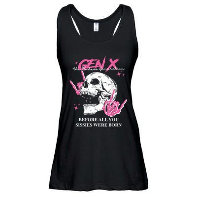 Retro Gen X The Badasss Generation Before All You Sissies Ladies Essential Flowy Tank