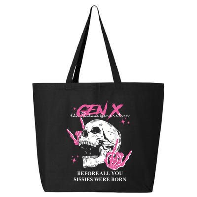 Retro Gen X The Badasss Generation Before All You Sissies 25L Jumbo Tote
