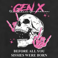 Retro Gen X The Badasss Generation Before All You Sissies 25L Jumbo Tote