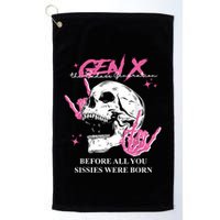 Retro Gen X The Badasss Generation Before All You Sissies Golf Towel