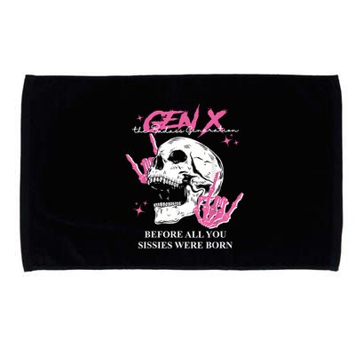 Retro Gen X The Badasss Generation Before All You Sissies Microfiber Hand Towel