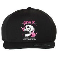 Retro Gen X The Badasss Generation Before All You Sissies Wool Snapback Cap
