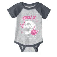Retro Gen X The Badasss Generation Before All You Sissies Infant Baby Jersey Bodysuit