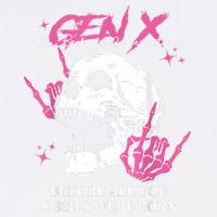 Retro Gen X The Badasss Generation Before All You Sissies Garment-Dyed Sweatshirt