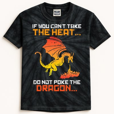 Rpg Gamer You Cant Take The Heat Funny Kids Tie-Dye T-Shirt