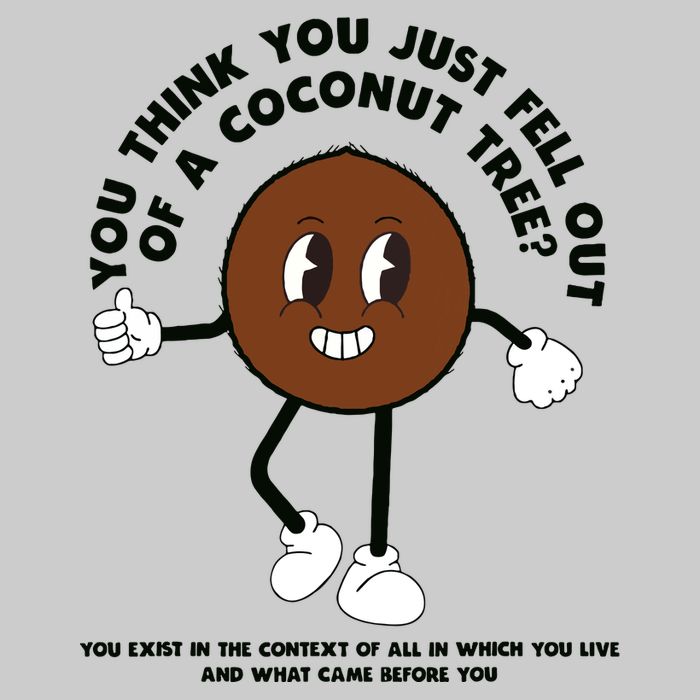 Retro Groovy You Think You Just Fell Out Of A Coconut Tree Mousepad