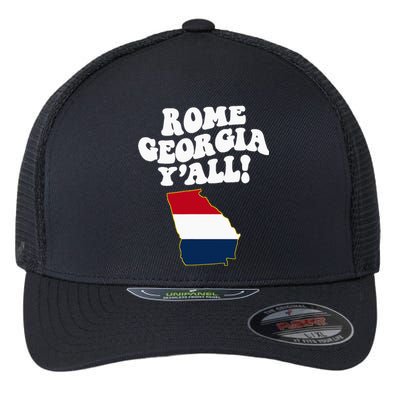 Rome Georgia YAll Ga Southern Vacation Flexfit Unipanel Trucker Cap