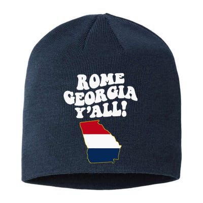 Rome Georgia YAll Ga Southern Vacation Sustainable Beanie