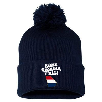 Rome Georgia YAll Ga Southern Vacation Pom Pom 12in Knit Beanie