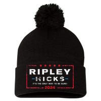 Ripley Hicks 2024 it's The Only Way to Be Sure Pom Pom 12in Knit Beanie