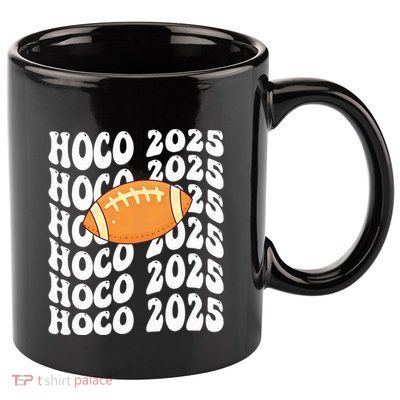 Retro Hoco 2025 Homecoming School Reunion 11oz C Handle Ceramic Mug