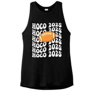 Retro Hoco 2025 Homecoming School Reunion Ladies PosiCharge Tri-Blend Wicking Tank