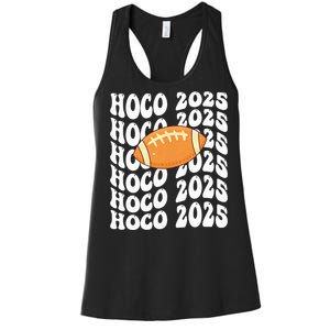 Retro Hoco 2025 Homecoming School Reunion Women's Racerback Tank